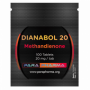 Dianabol 100x 20mg/tab Methandienone